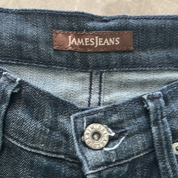 James Jeans Vintage Cargo Blue Denim Jeans - Size 25- Very Good Condition - Picture 2 of 10